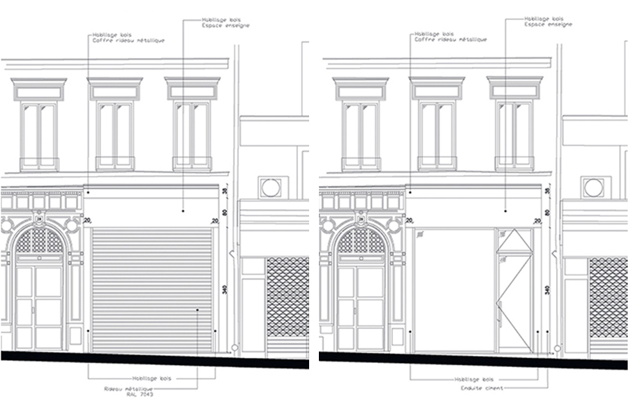 <span>Commerces</span>Boulevard Barbes